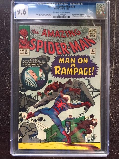 Amazing Spider-Man #32 CGC 9.6 ow/w