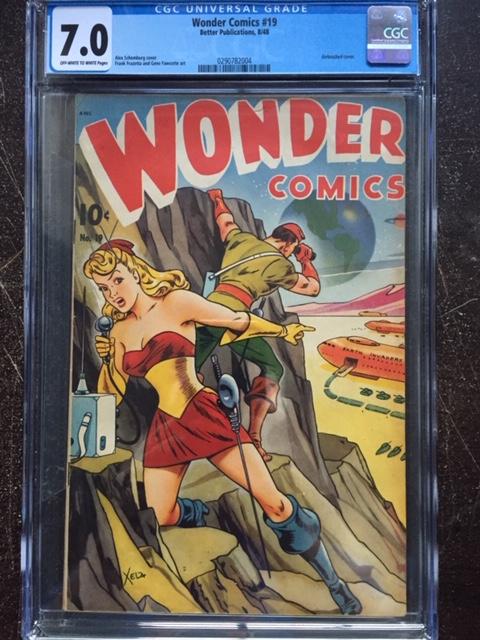 Wonder Comics #19 CGC 7.0 ow/w