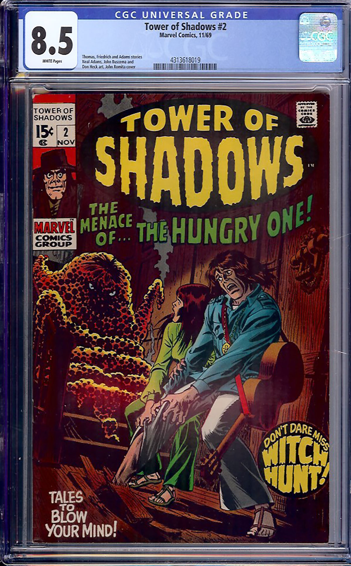 Tower of Shadows #2 CGC 8.5 w