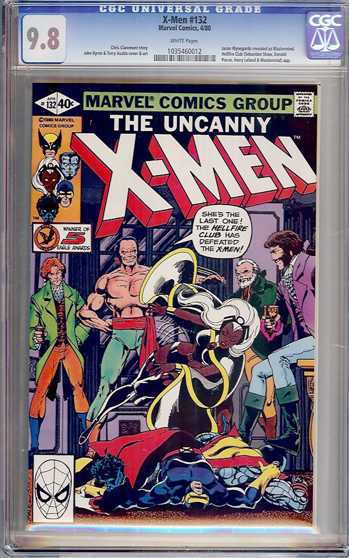 X-Men #132 CGC 9.8 w