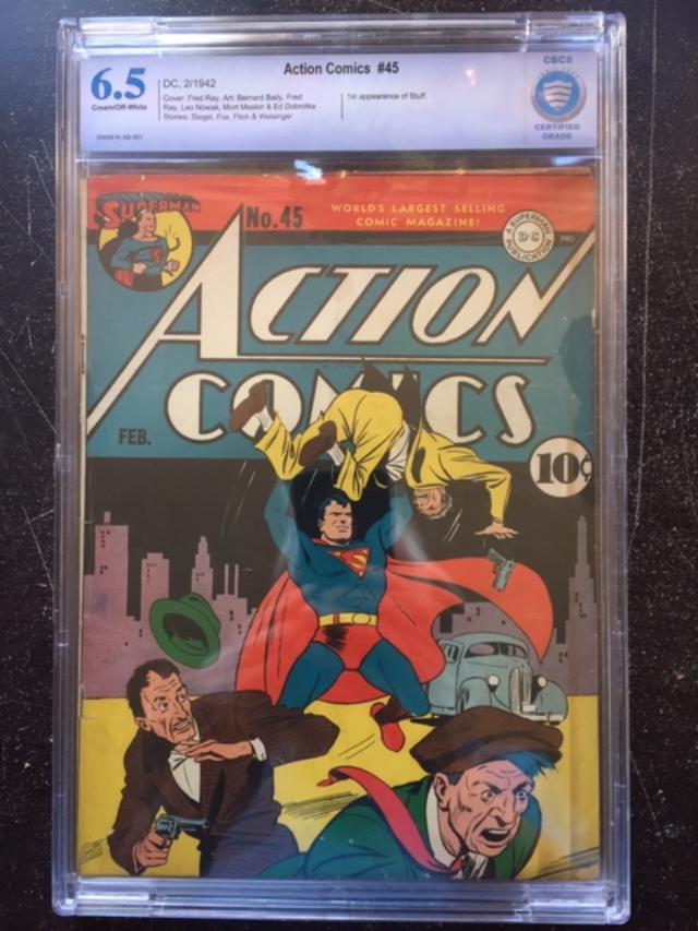 Action Comics #45 CBCS 6.5 cr/ow