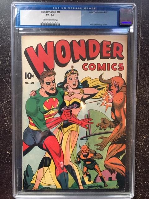 Wonder Comics #10 CGC 6.0 cr/ow