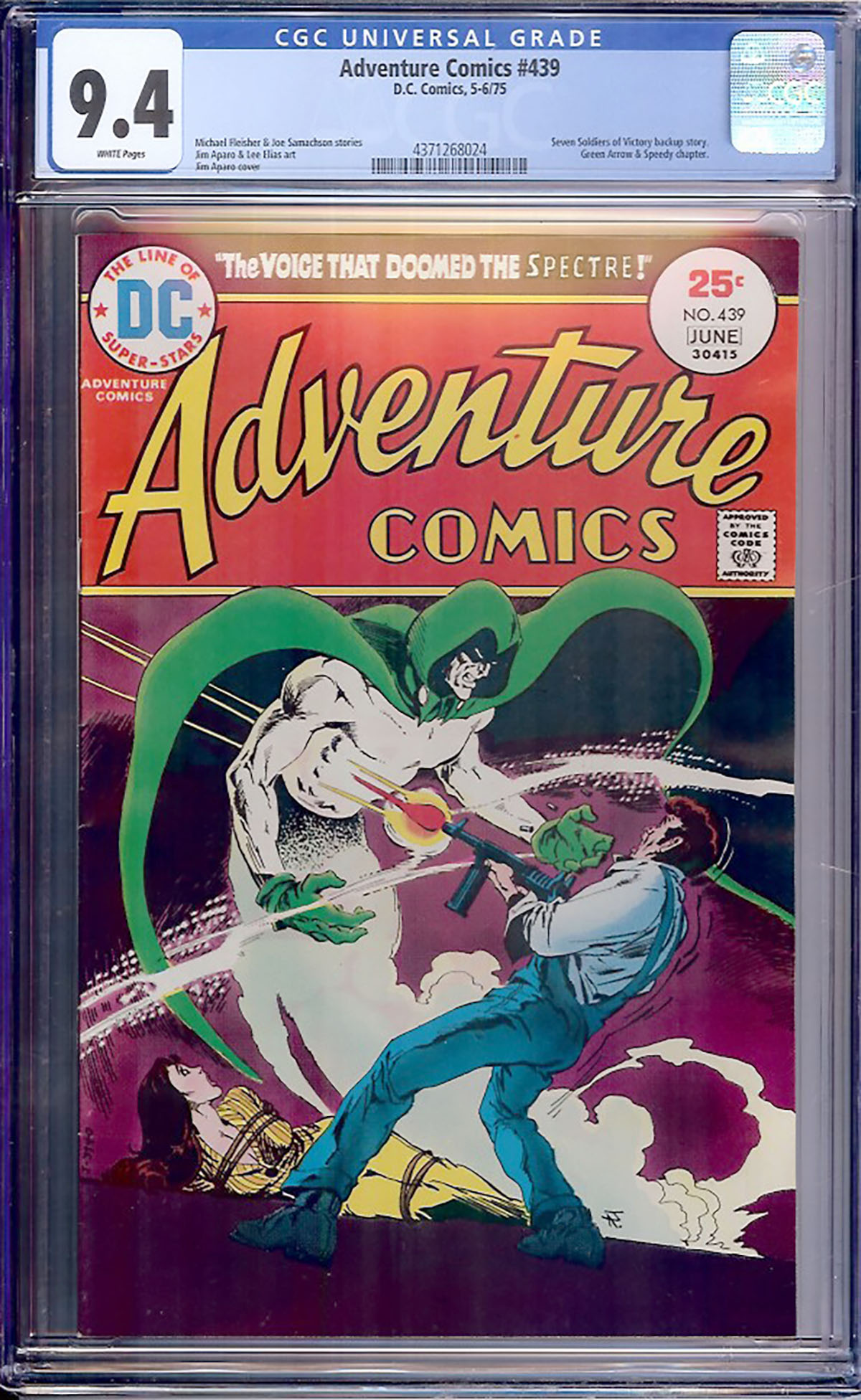 Adventure Comics #439 CGC 9.4 w