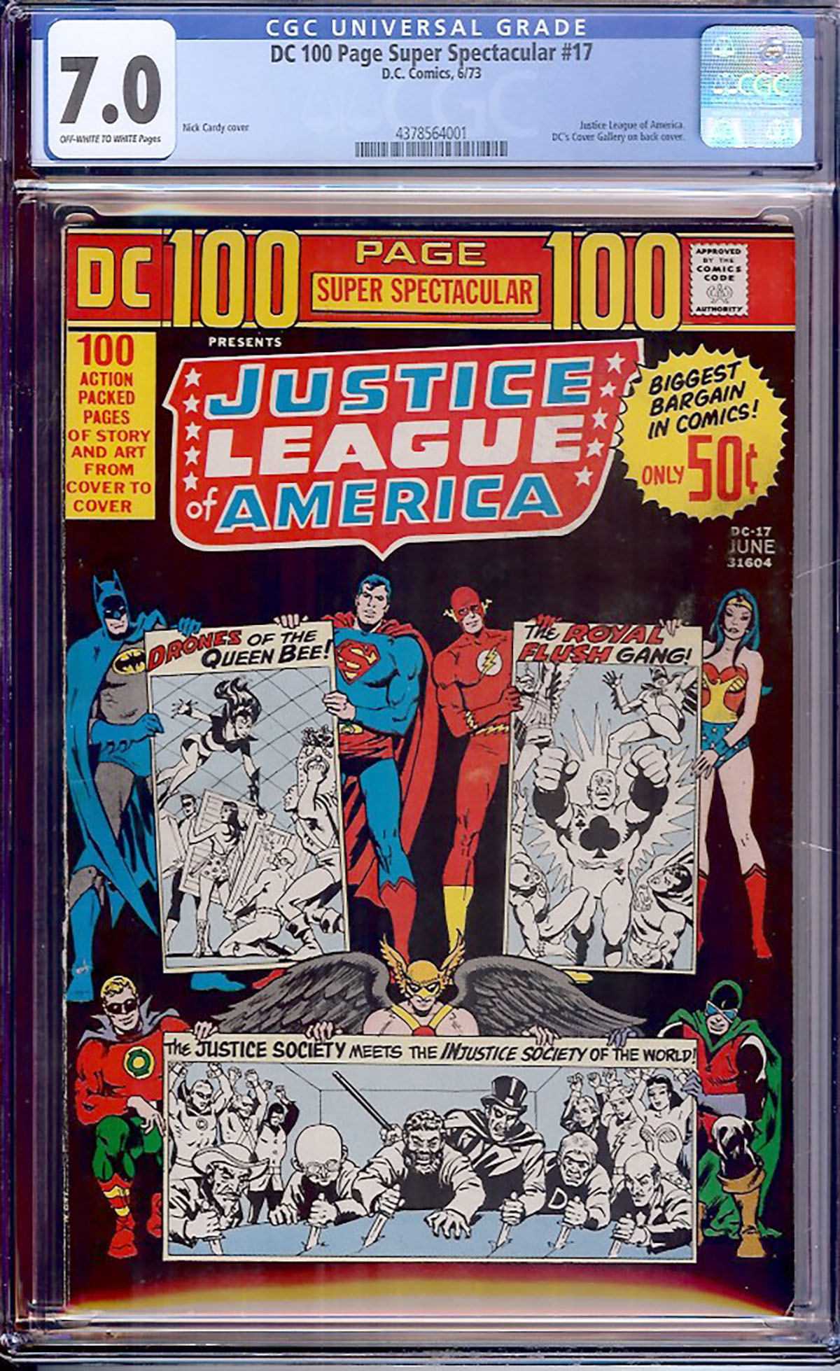 DC 100 Page Super Spectacular #17 CGC 7.0 ow/w