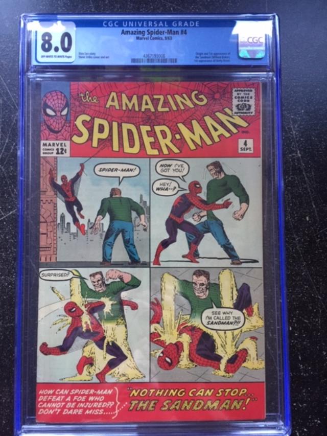Amazing Spider-Man #4 CGC 8.0 ow/w