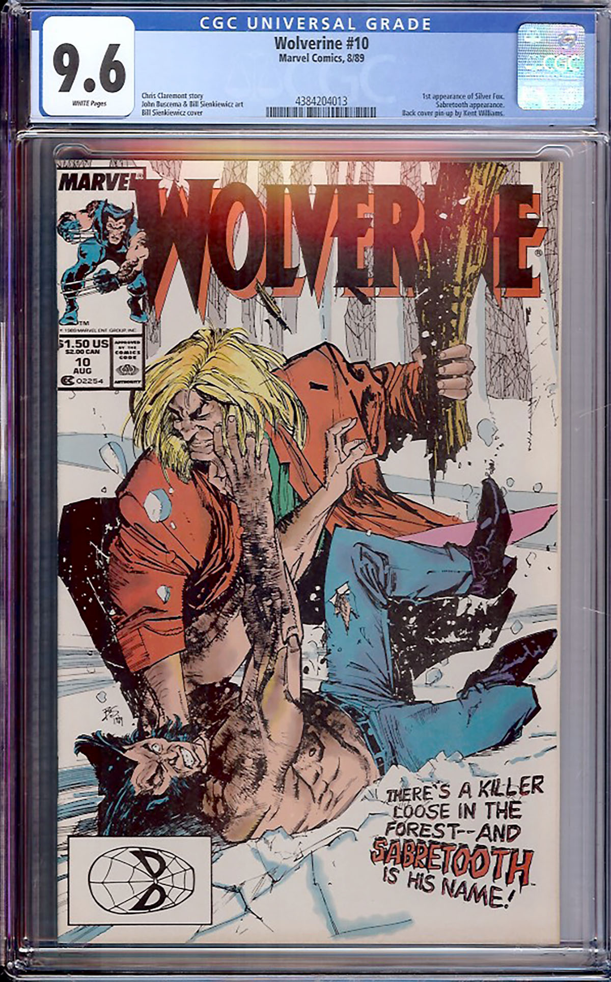 Wolverine #10 CGC 9.6 w