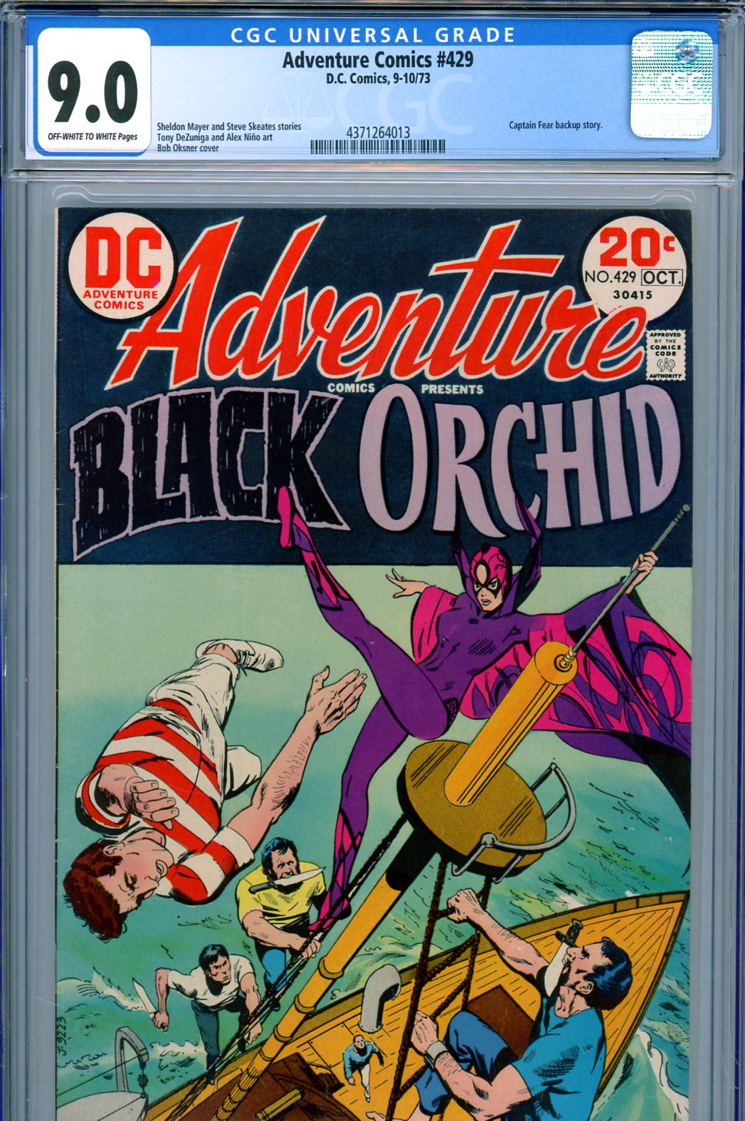 Adventure Comics #429 CGC 9.0 ow