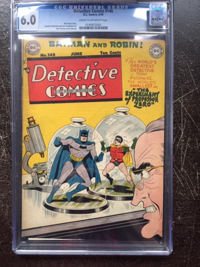 Detective Comics #148 CGC 6.0 cr/ow