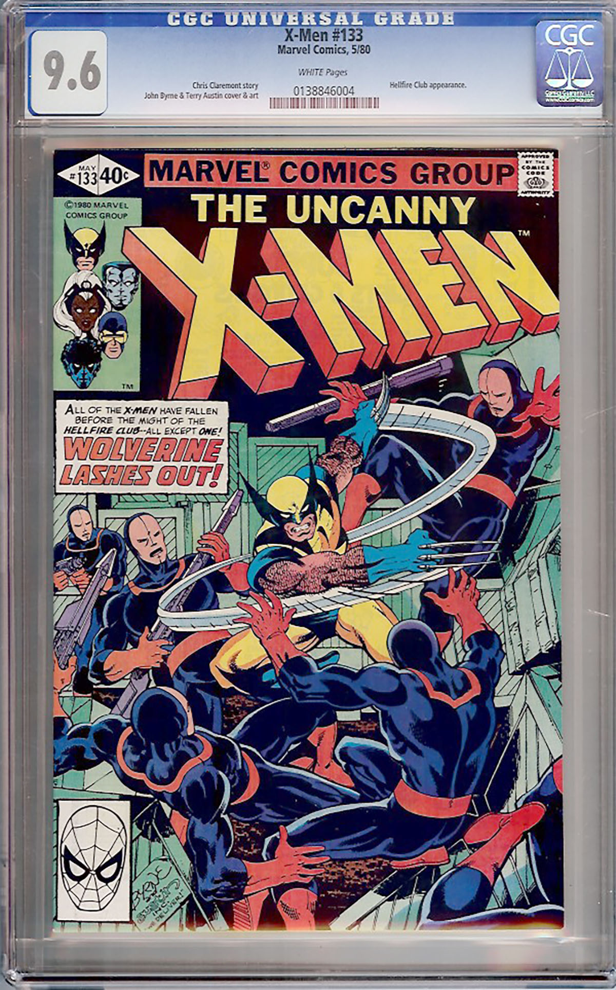 X-Men #133 CGC 9.6 w