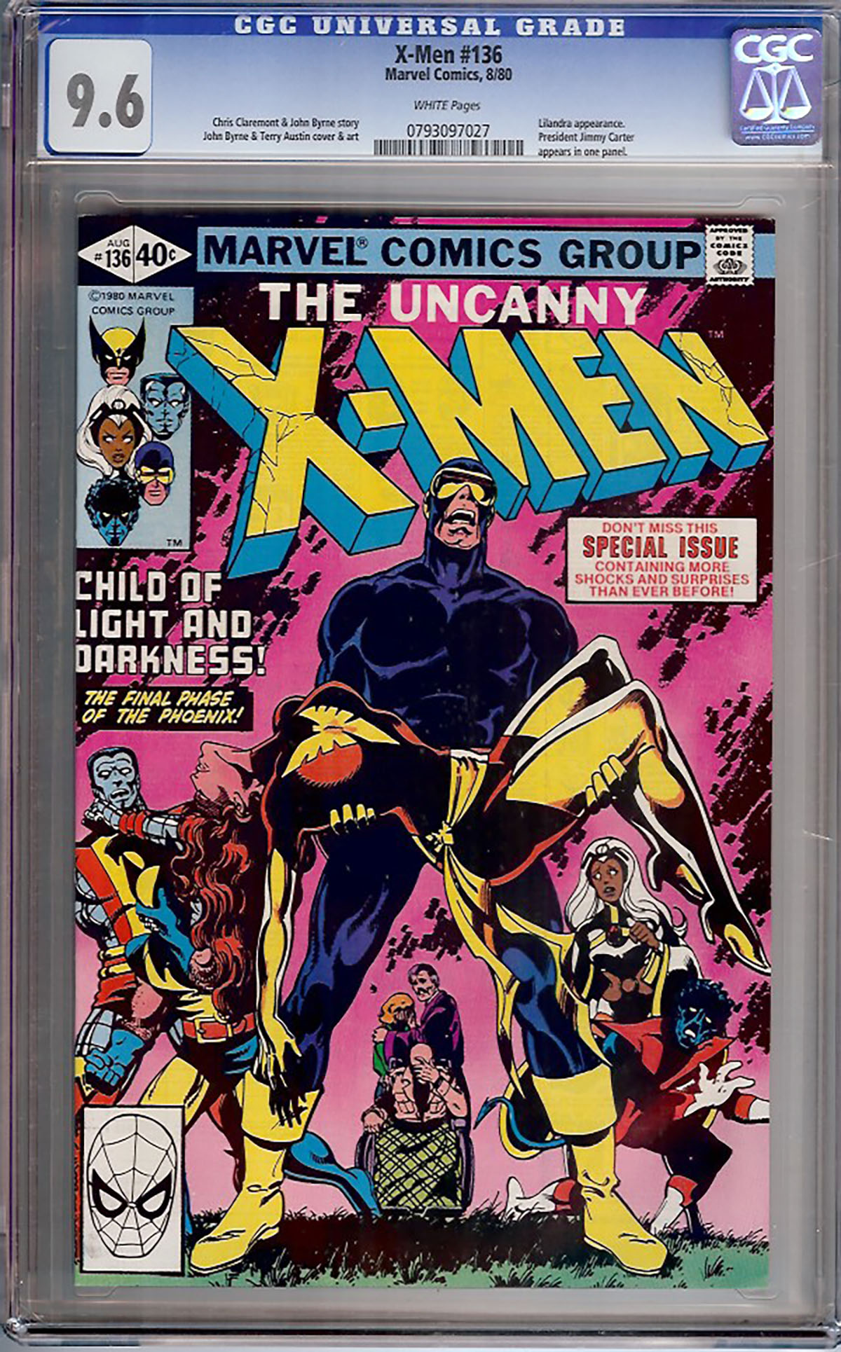 X-Men #136 CGC 9.6 w