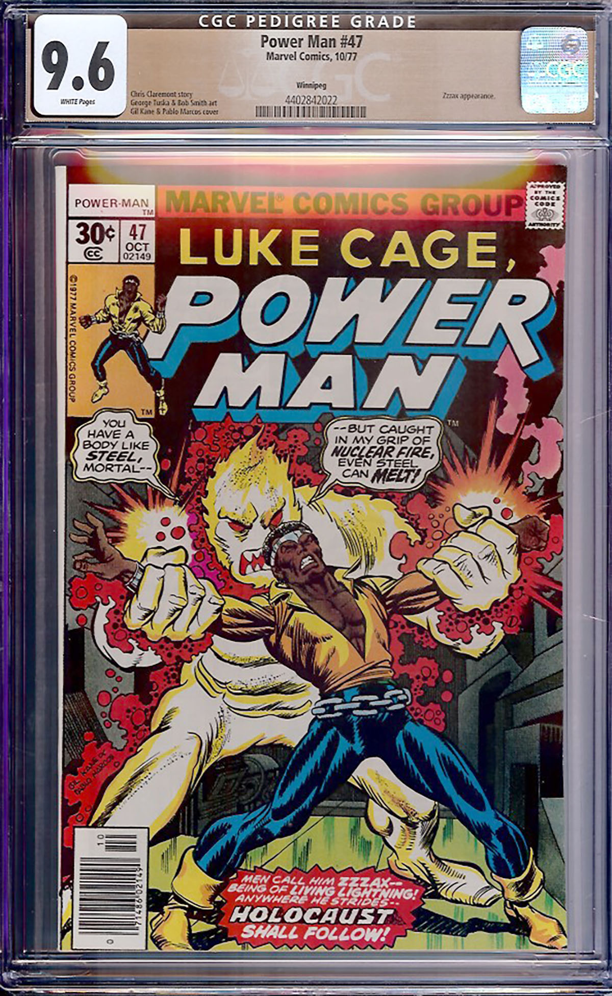 Power Man #47 CGC 9.6 w Winnipeg