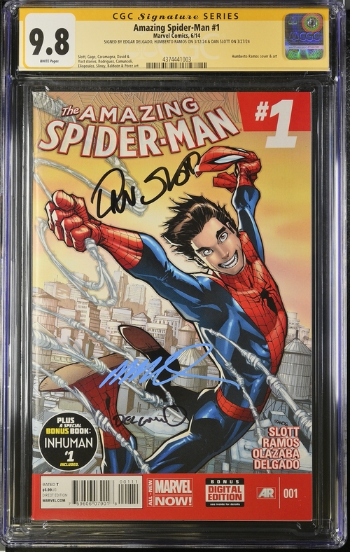 Amazing Spider-Man #1 CGC 9.8 n/a CGC Signature SERIES