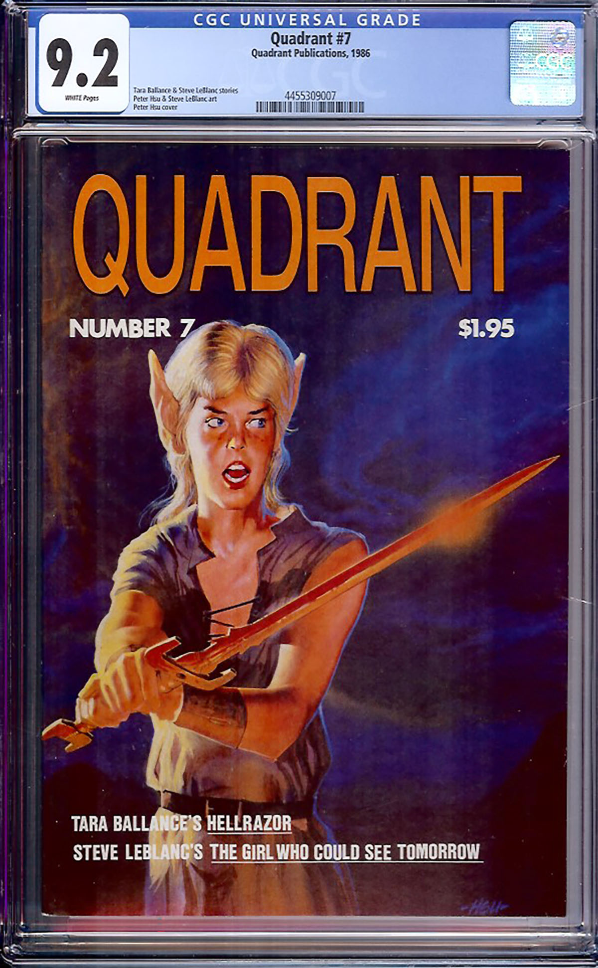 Quadrant #7 CGC 9.2 w