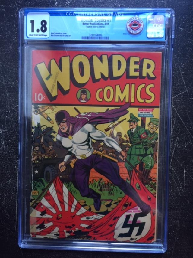 Wonder Comics #1 CGC 1.8 cr/ow
