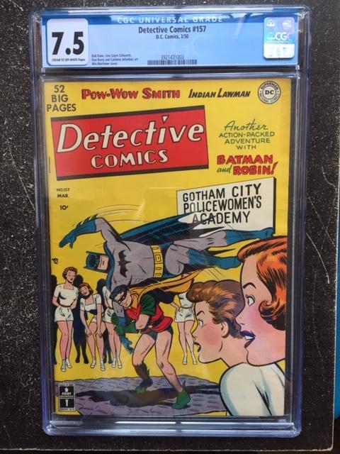 Detective Comics #157 CGC 7.5 cr/ow