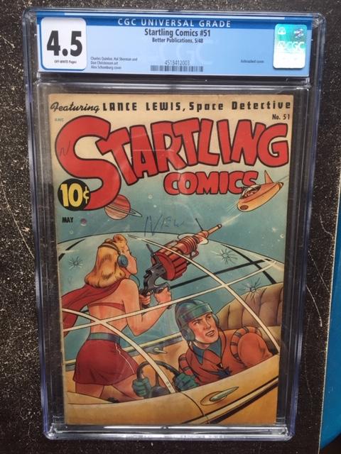 Startling Comics #51 CGC 4.5 ow