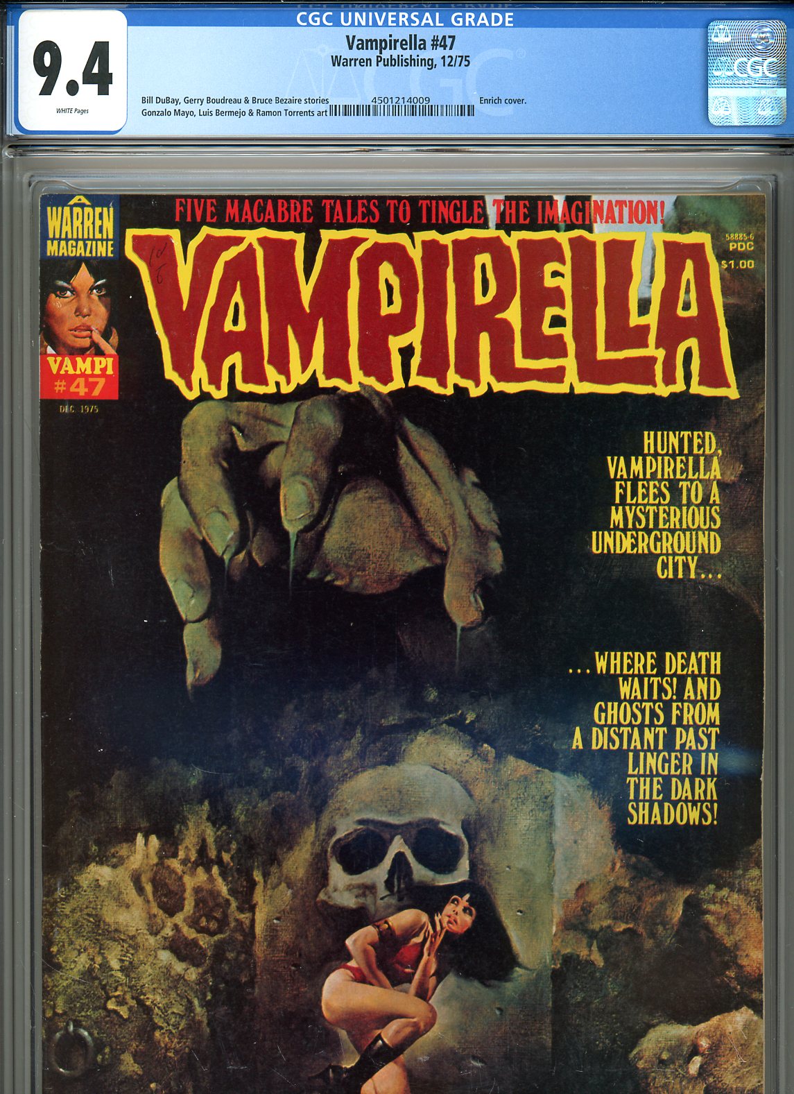 Vampirella #47 CGC 9.4 w