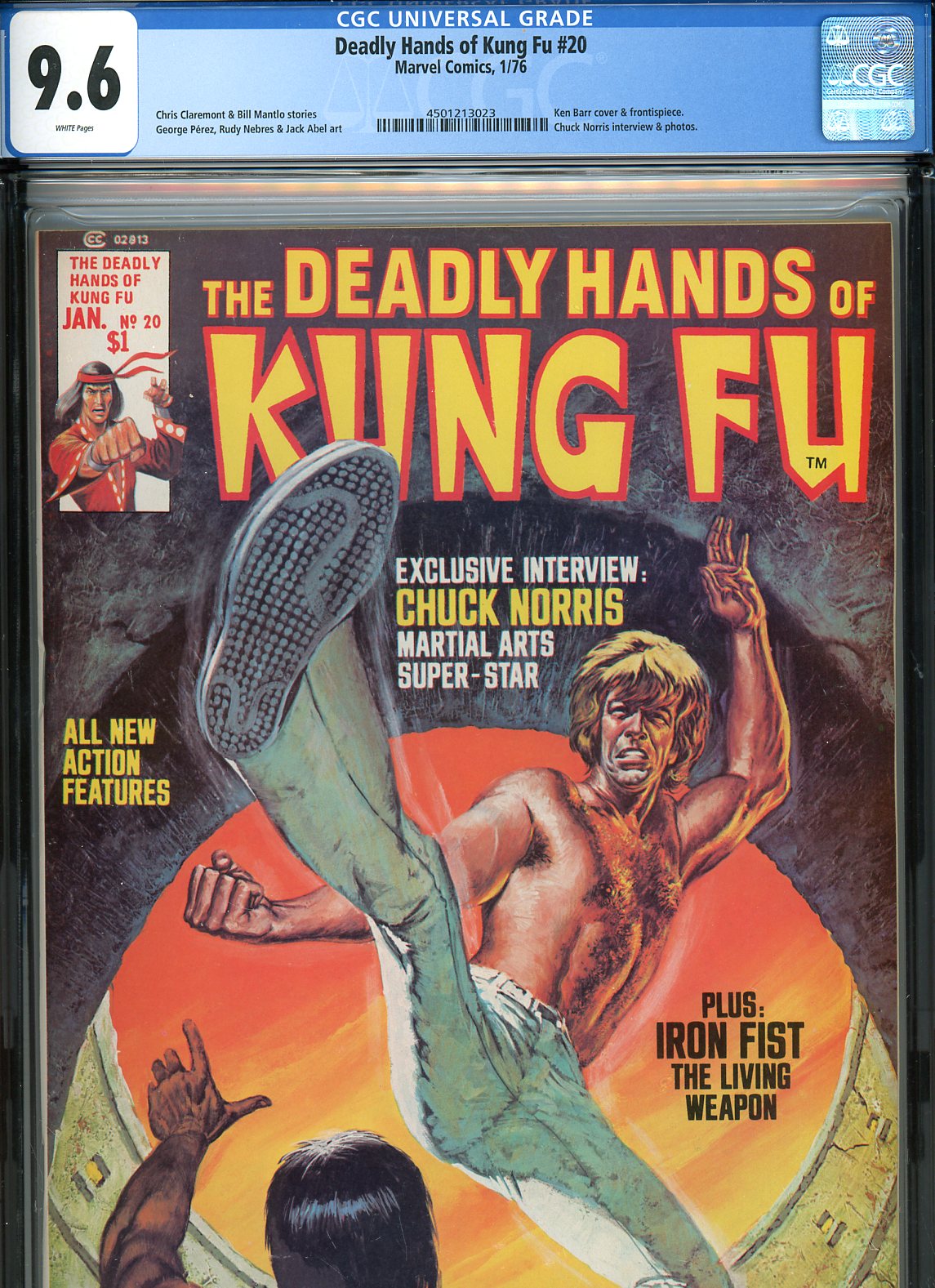 Deadly Hands of Kung Fu #20 CGC 9.6 w