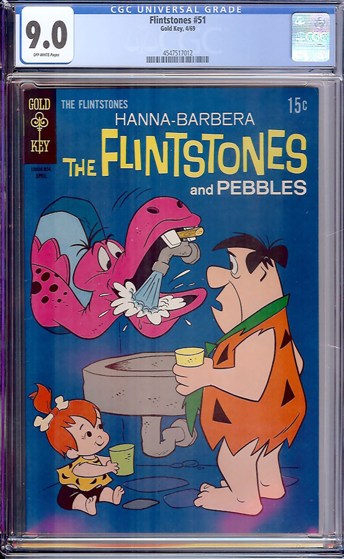 Flintstones #51 CGC 9.0 ow