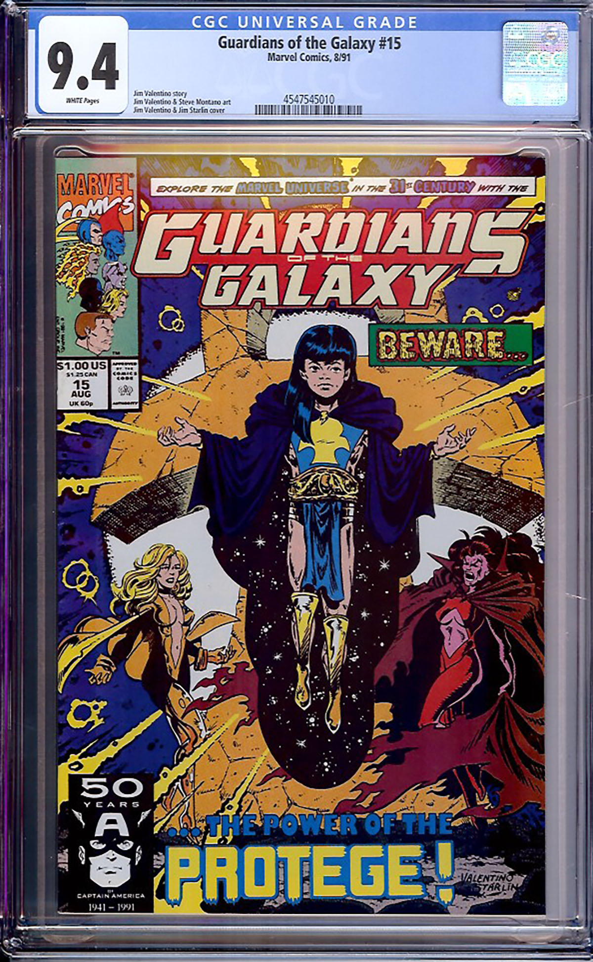 Guardians of the Galaxy #15 CGC 9.4 w