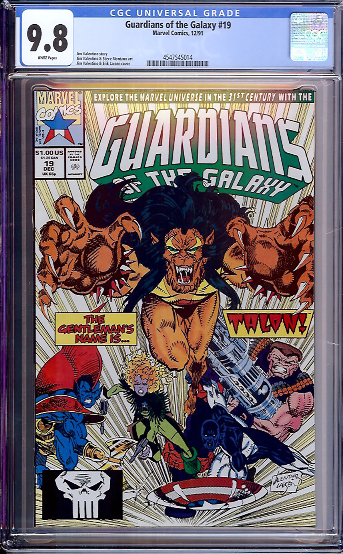 Guardians of the Galaxy #19 CGC 9.8 w