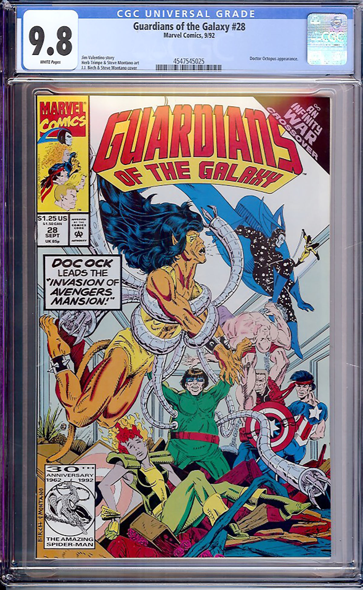 Guardians of the Galaxy #28 CGC 9.8 w