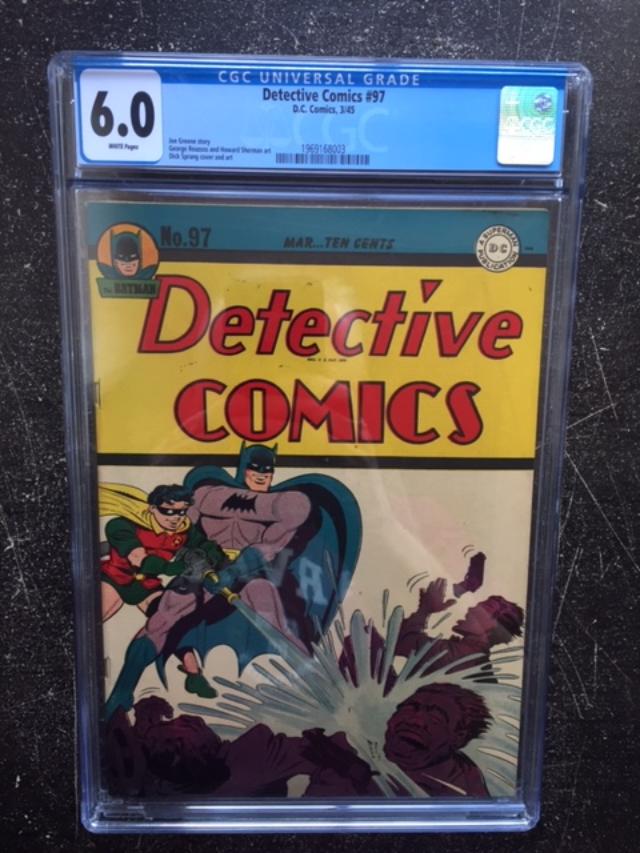 Detective Comics #97 CGC 6.0 w