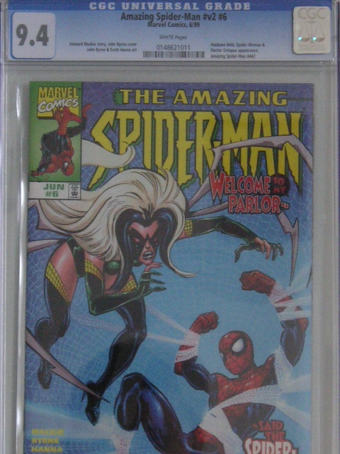 Amazing Spider-Man Vol 2 #6 CGC 9.4 w