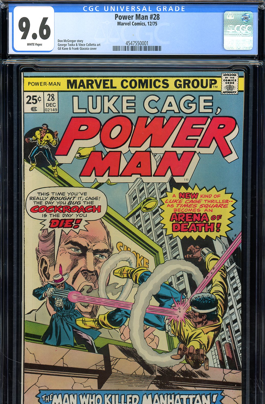 Power Man #28 CGC 9.6 w