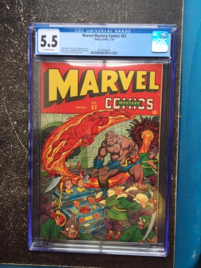 Marvel Mystery Comics #62 CGC 5.5 ow