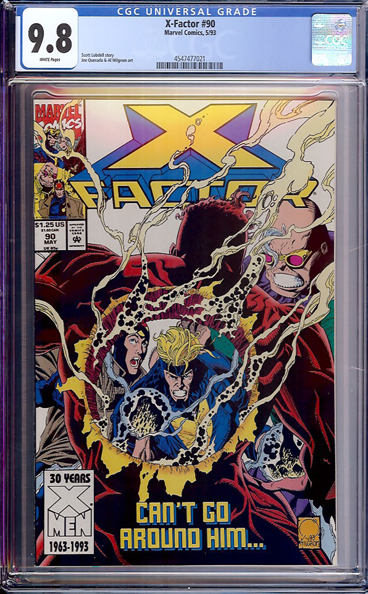 X-Factor #90 CGC 9.8 w