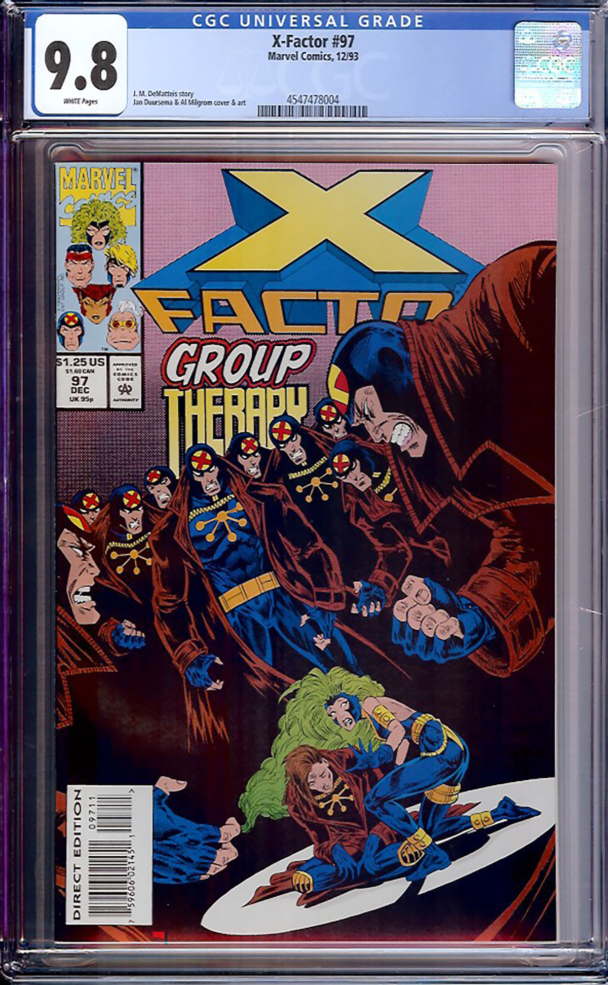 X-Factor #97 CGC 9.8 w