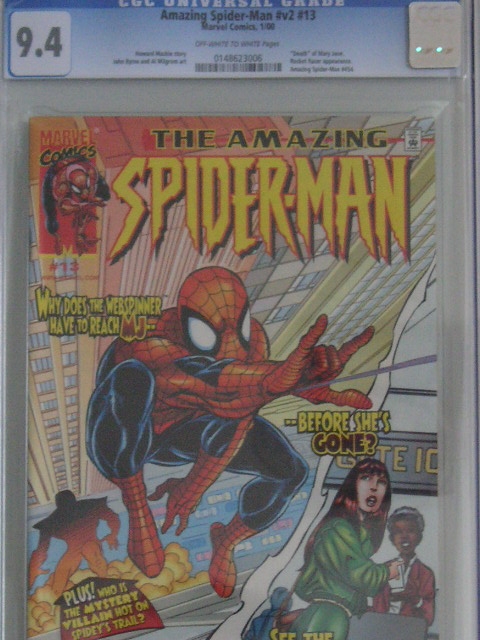 Amazing Spider-Man Vol 2 #13 CGC 9.4 ow/w