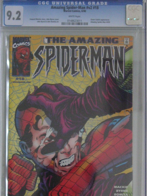 Amazing Spider-Man Vol 2 #18 CGC 9.2 w