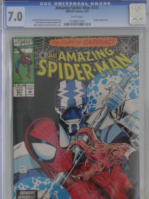 Amazing Spider-Man #377 CGC 7.0 w