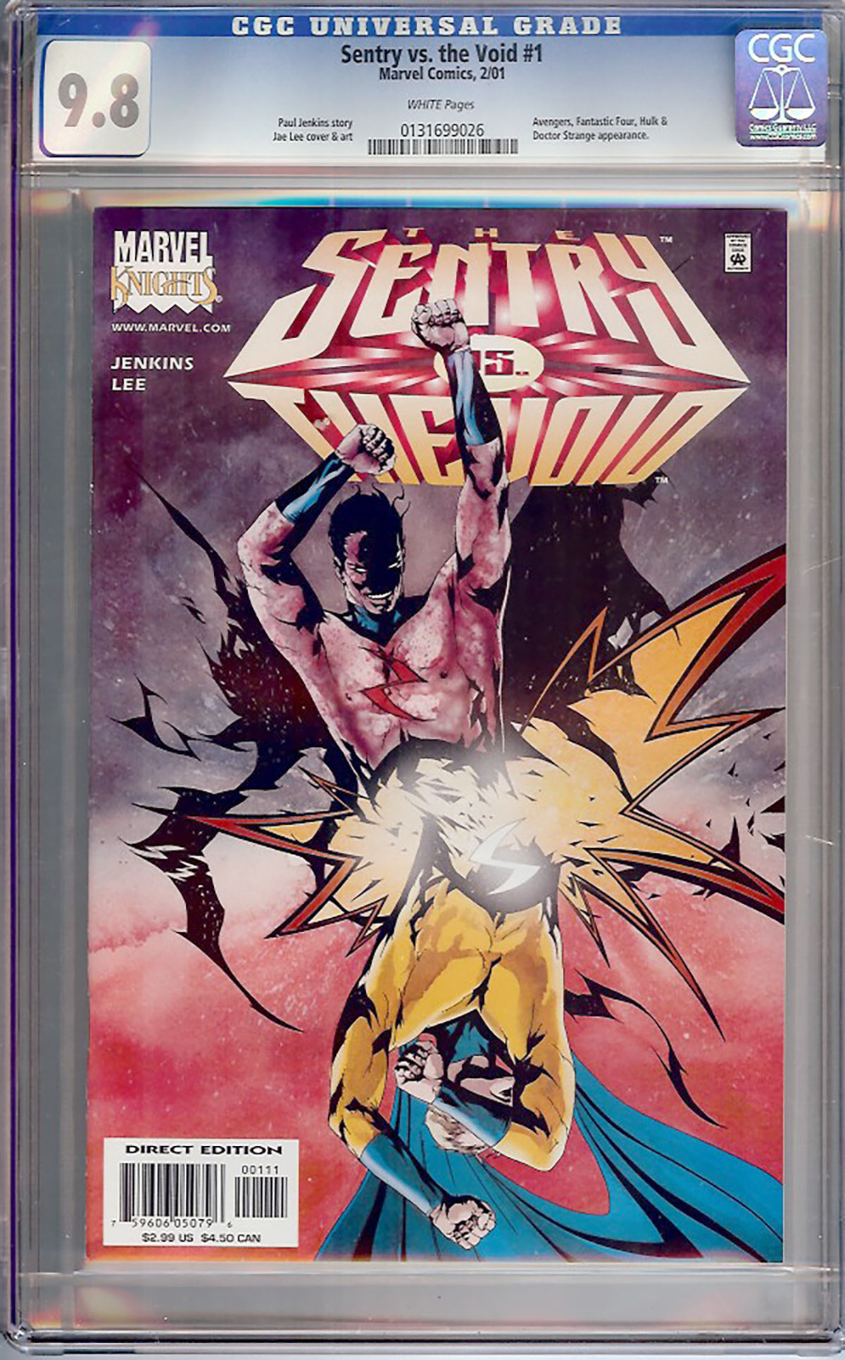 Sentry vs. the Void #1 CGC 9.8 w