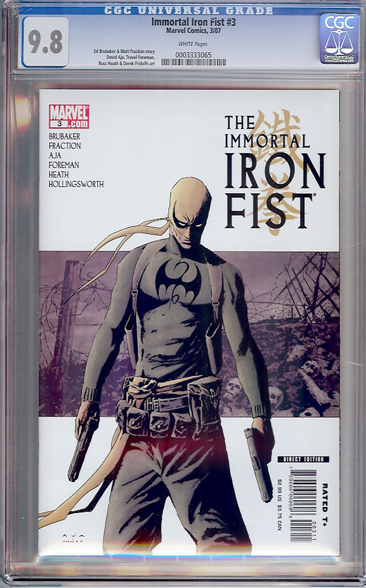 Immortal Iron Fist #3 CGC 9.8 w