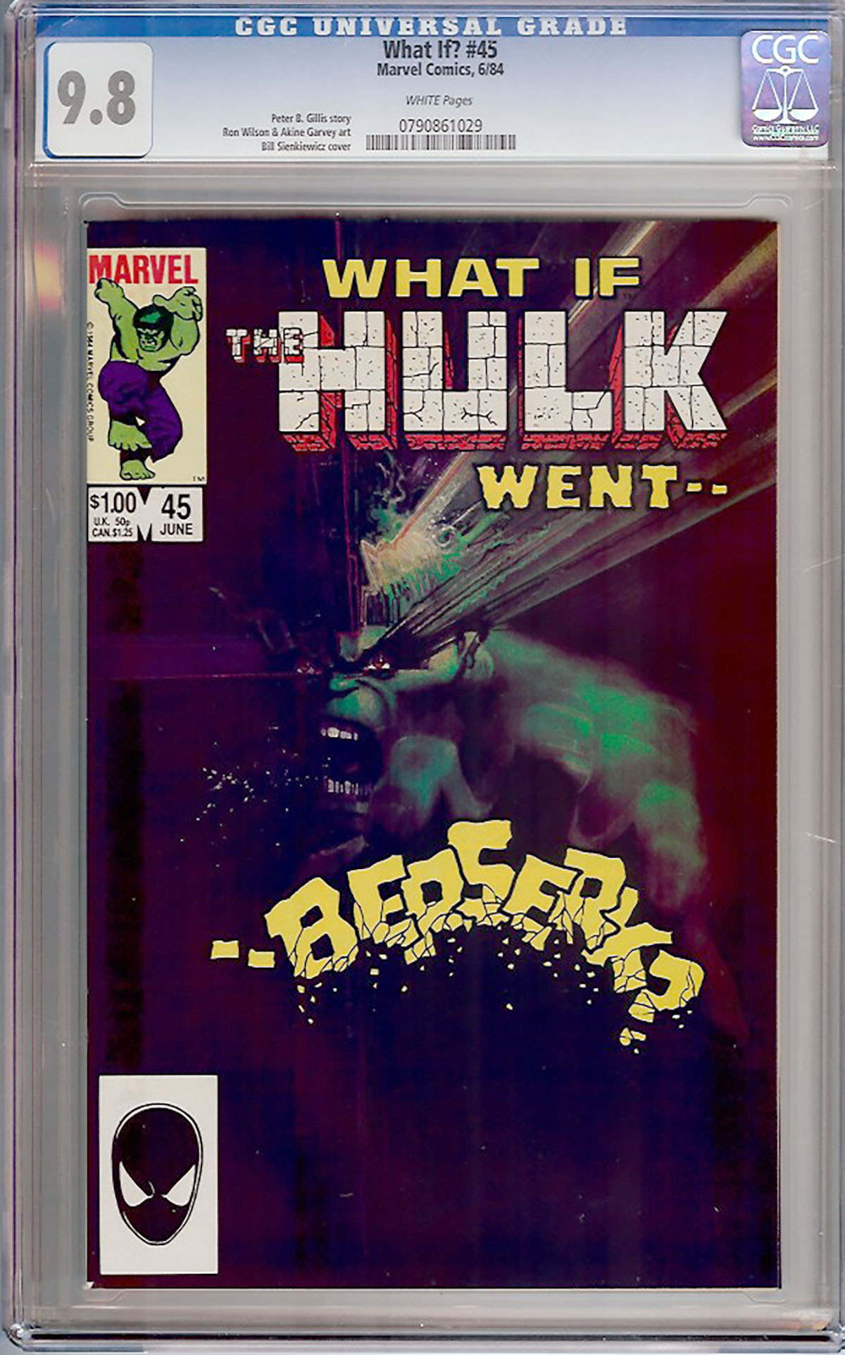 What If? #45 CGC 9.8 w