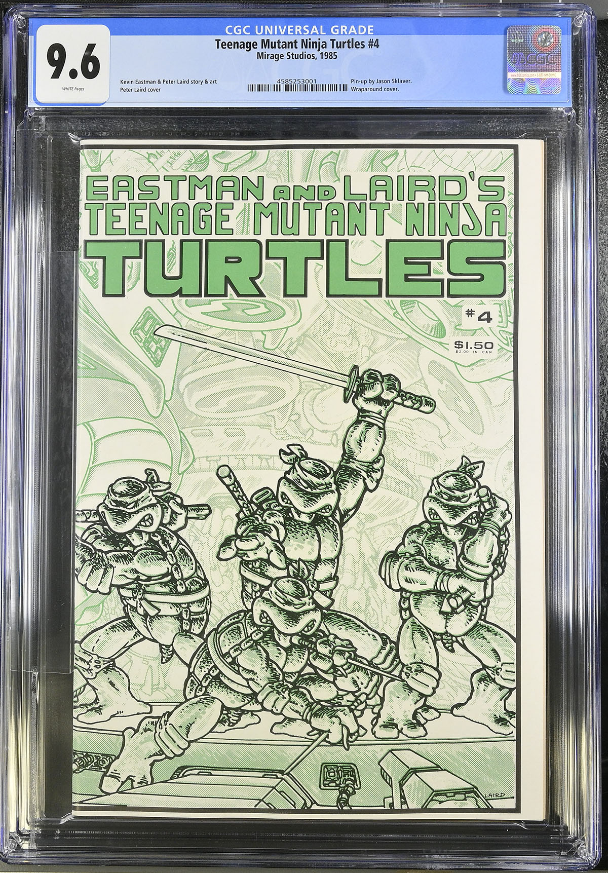 Teenage Mutant Ninja Turtles #4 CGC 9.6 w