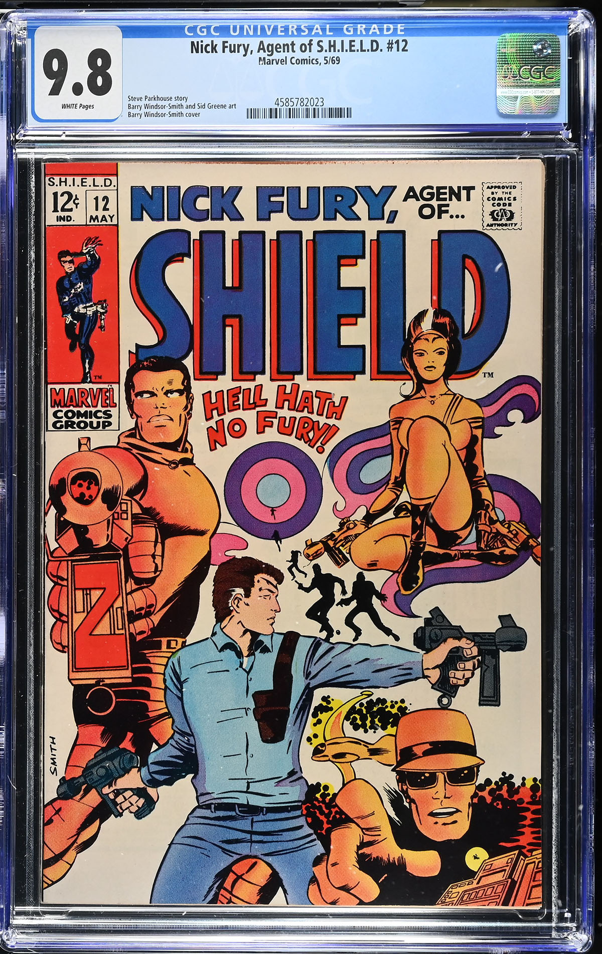 Nick Fury, Agent of SHIELD #12 CGC 9.8 w