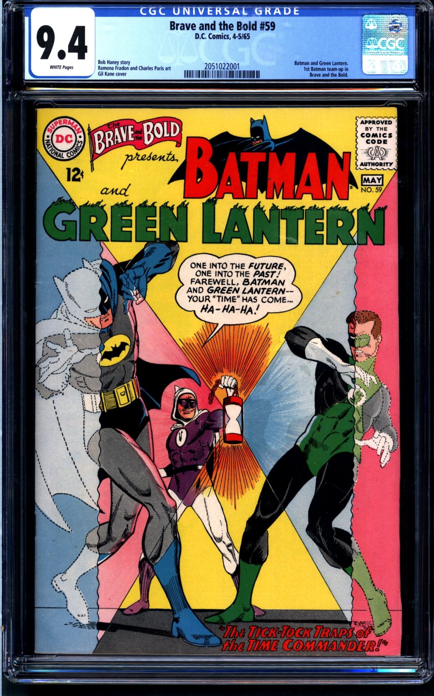 Brave and the Bold #59 CGC 9.4 w