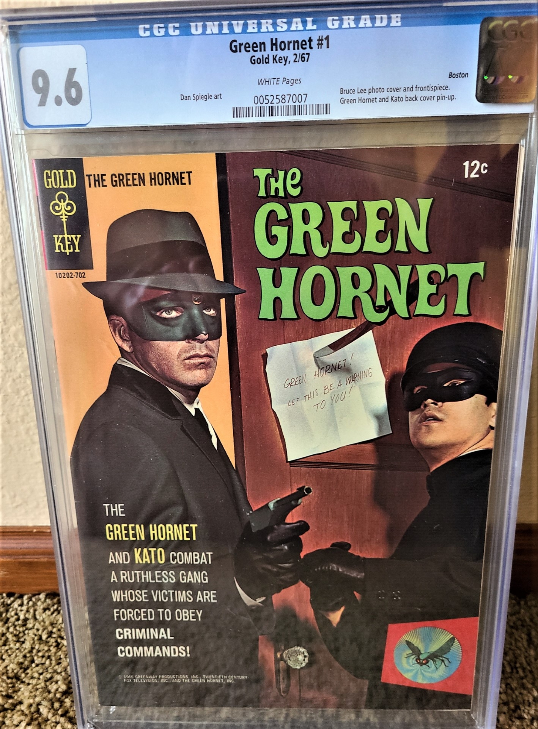 Green Hornet #1 CGC 9.6 w Boston