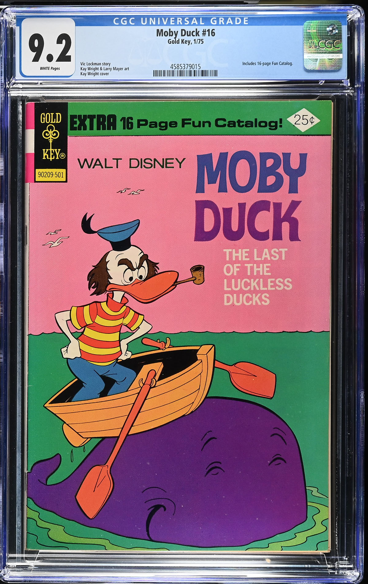 Moby Duck #16 CGC 9.2 w