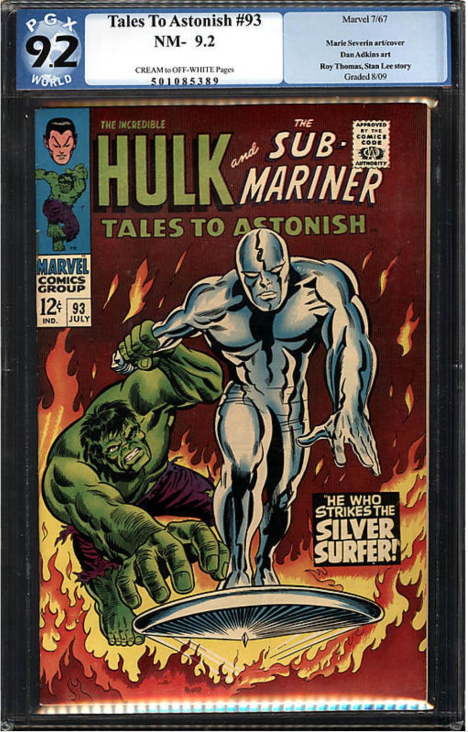Tales to Astonish #93 CBCS 9.2 cr/ow