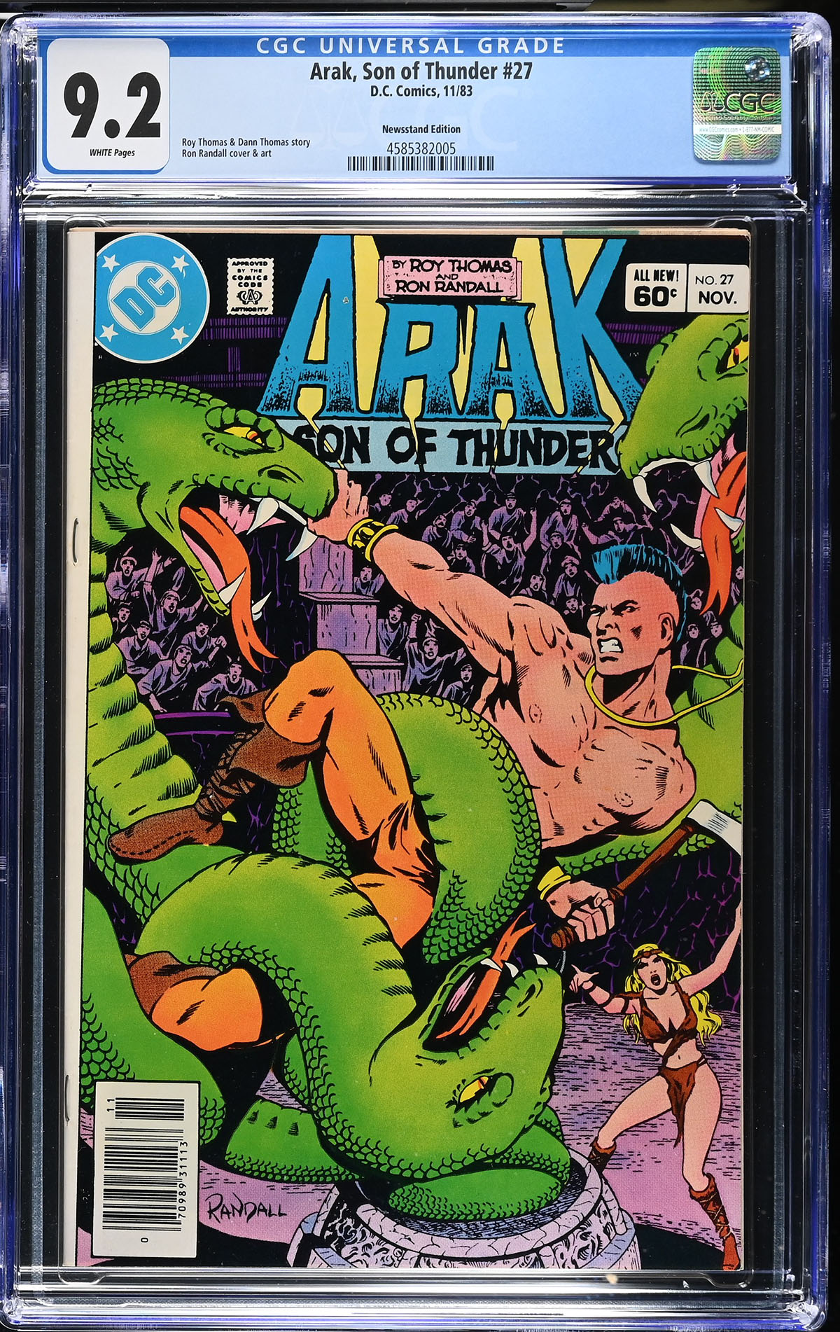 Arak, Son of Thunder #27 CGC 9.2 w