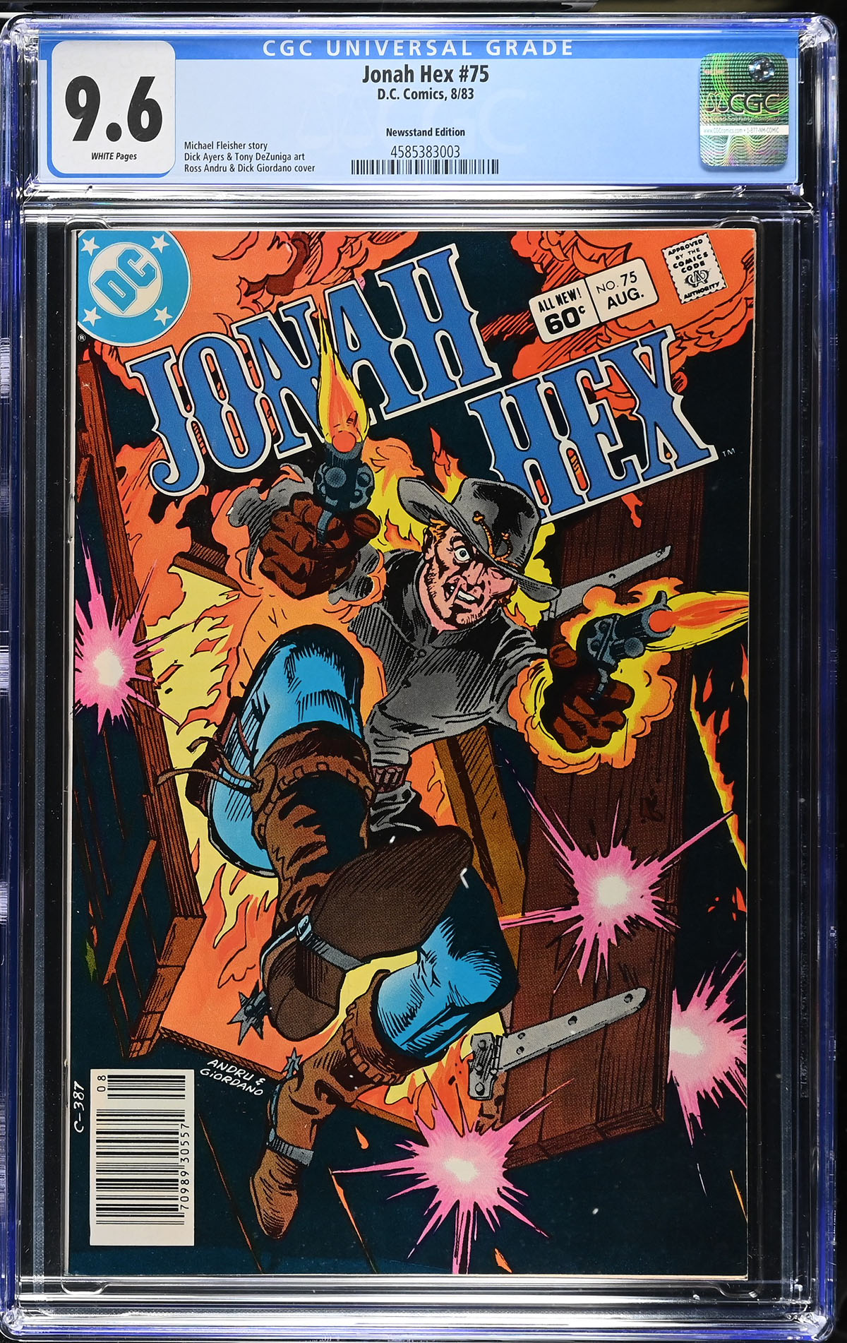 Jonah Hex #75 CGC 9.6 w