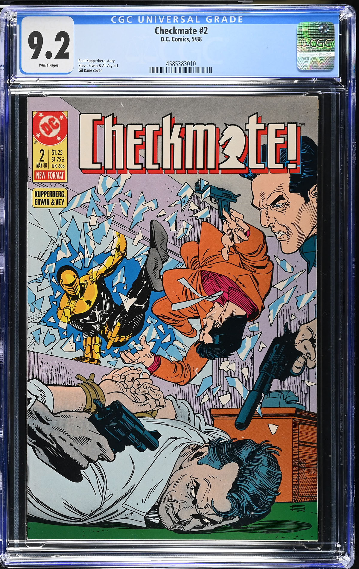 Checkmate #2 CGC 9.2 w
