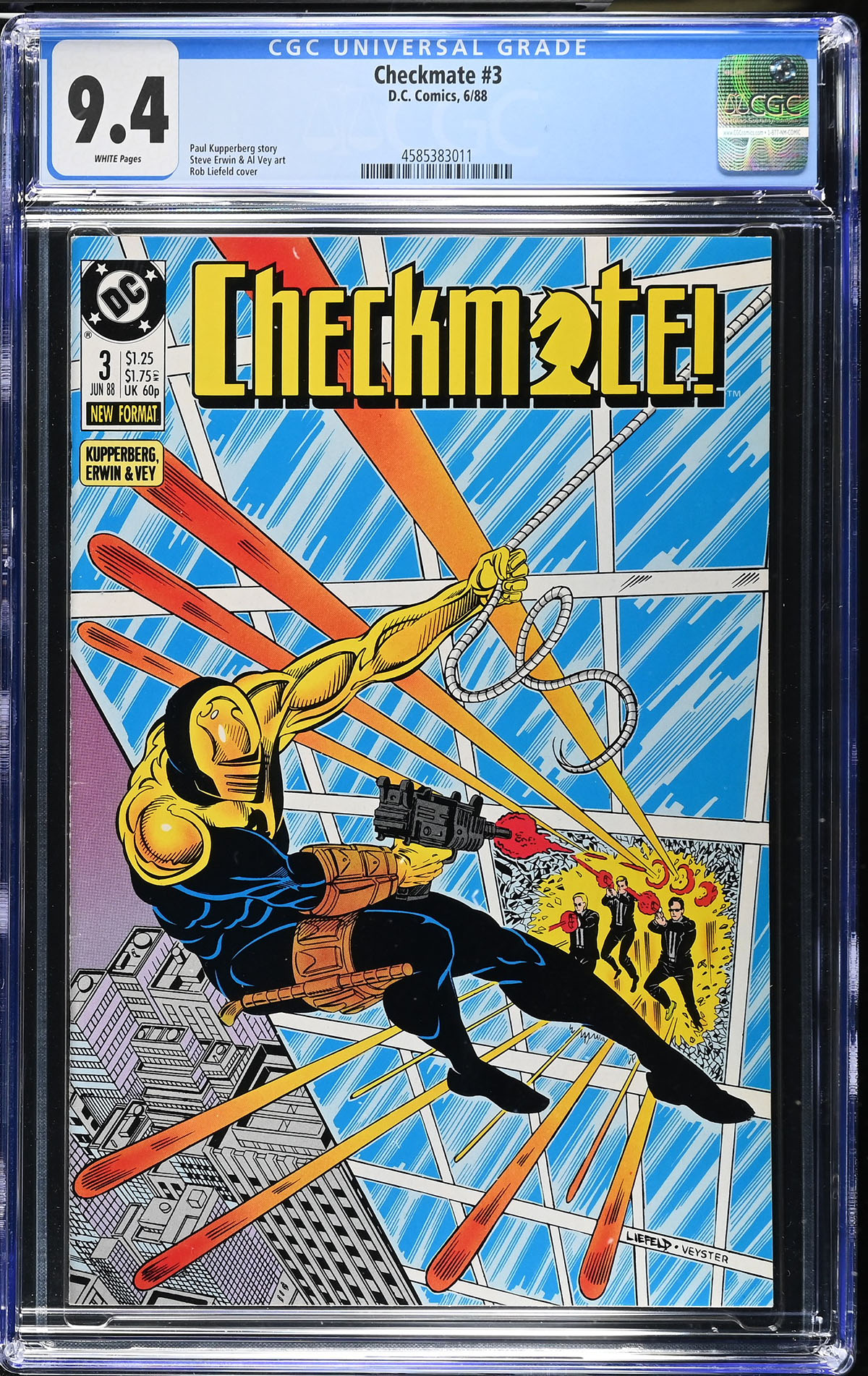 Checkmate #3 CGC 9.4 w