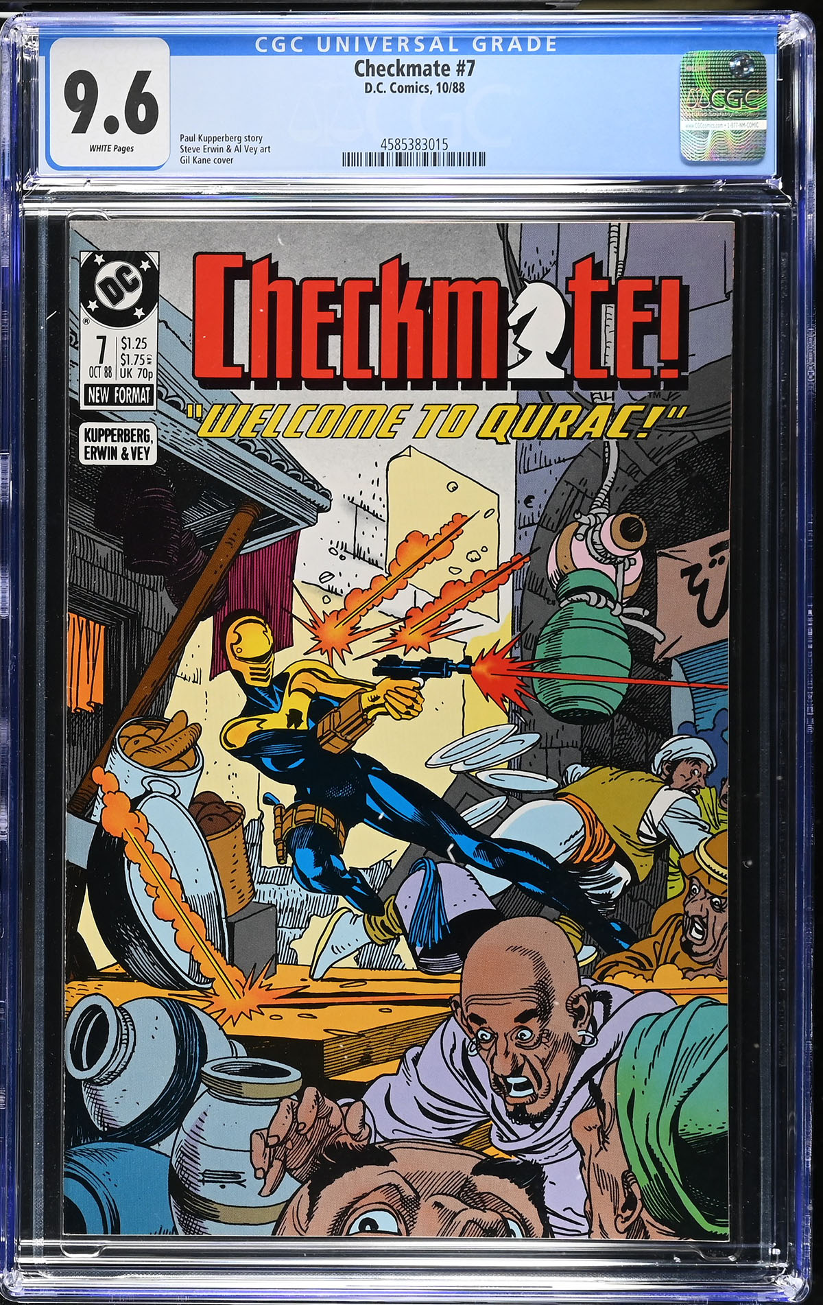 Checkmate #7 CGC 9.6 w