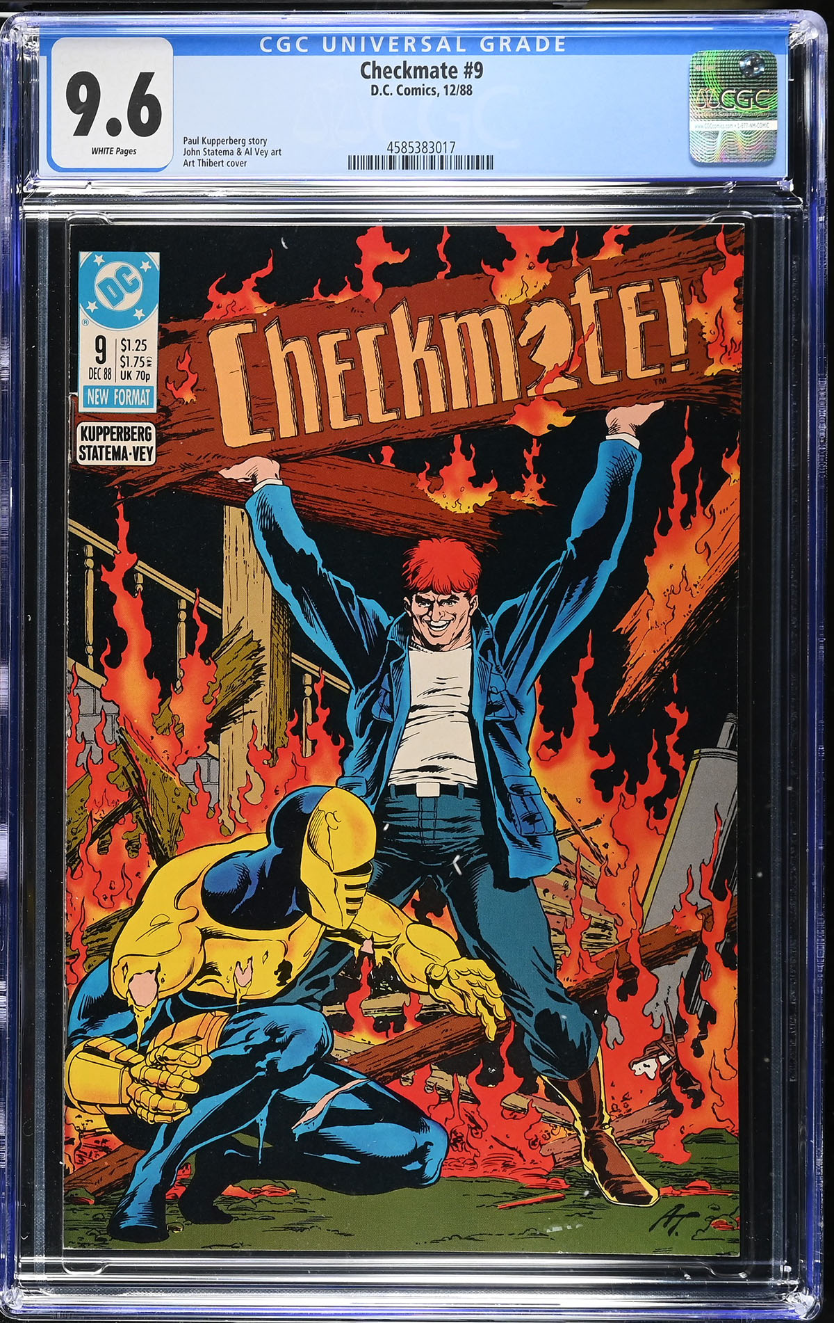 Checkmate #9 CGC 9.6 w